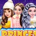 Princesses Go Ice Skating