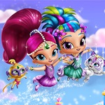 Shimmer and Shine Dress up